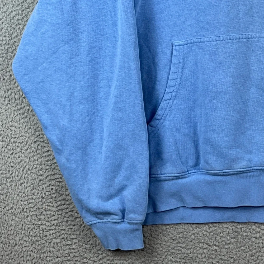 Nike Team North Carolina Tar Heels Hoodie Blue Vintage NC Logo Mens Large